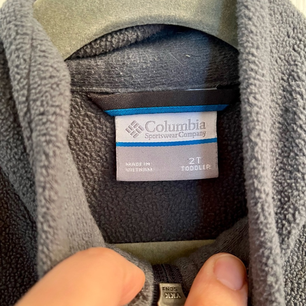 Columbia children’s fleece vest, 2T